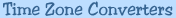 Time Zone Converters